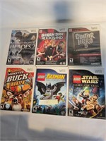 wii game lot