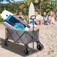 NEW! $100 TRIPLE TREE Foldable Wagon Cart,