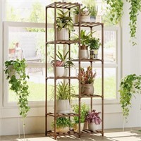 Bamworld Tall Plant Stand Indoor Outdoor Corner