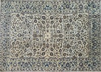 DESIRABLE HAND KNOTTED PERSIAN WOOL KASHAN RUG