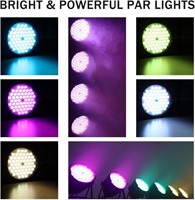 NEW $90 Big Dipper DJ Stage Lights 54 LED*3W