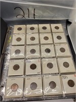 BOOK OF 135 VARIOUS DATE WHEAT PENNIES