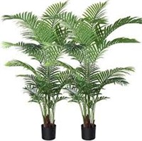 Fopamtri Fake Majesty Palm Plant 2 Feet