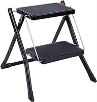 Small Step Ladder for Kitchen, Sturdy Folding 2
