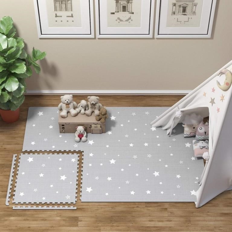 TCBunny Extra Large Baby Play Mat - 4FT x 6FT