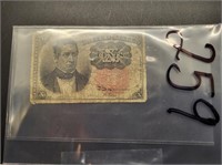 10 CENT FRACTIONAL NOTE SERIES 1874