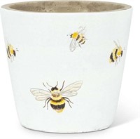 Single Abbott Collection Small Flying Bee Planter