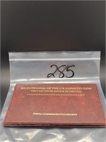 BICENTENNIAL OF THE U.S. CONSTITUTION 90% SILVER
