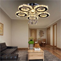Modern Crystal Chandeliers LED Ceiling Light