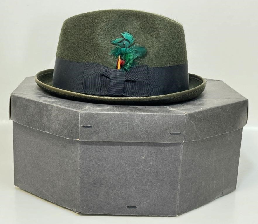 SWEET VINTAGE STETSON HAT W FITTED BOX - TRURO NS