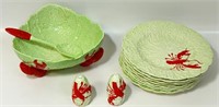 SWEET RETRO CARLETON WARE LOBSTER DISHES