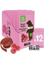 BEAR Fruit Rolls, 12 packs of 2 Rolls per Box -