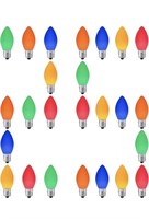 ( New ) LED Christmas Replacement Bulbs 25 Pack