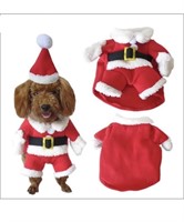 ( Sealed / New ) Pet Christmas Costumes Dog Suit