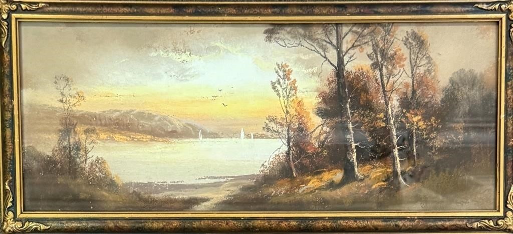 WELL DONE WILLIAM CHANDLER EARLY 1900'S PASTEL