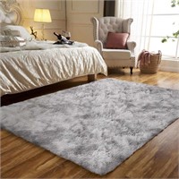 Area Rug Soft for Bedrooms Shaggy Non Slip Fluffy
