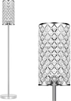 $121 Crystal Floor Lamp, Modern Standing Lamp