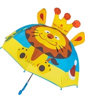 Children Animal  Multicolor 3D Cartoon Umbrella