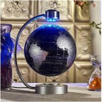 $150 Magnetic Floating World Map Globe With LED