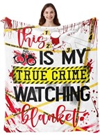 (new)True Crime Gifts, True Crime Blanket