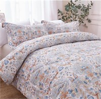 New Vintage Paisley Comforter Set King Size, All