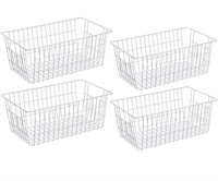 Freezer Wire Storage Organizer Bin Baskets with
