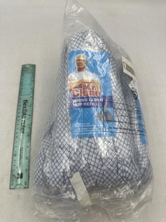 NEW Lot of 3- Mr. clean Wring Clean Mop Refill