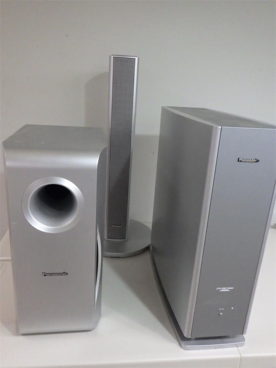 Panasonic Surround System 4 Floor Speakers