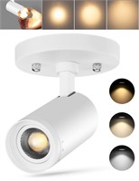 VANoopee 3-Color Zoomable LED Ceiling Spotlight Fl