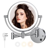 COSMIRROR Wall Mounted Makeup Mirror with Lights -