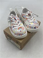 NEW Billy Kids Size 8 Doodle Zip Shoes