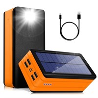 Solar Power Bank 50000mAh, Portable Solar Phone Ch