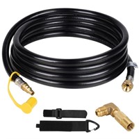 Eazy2hD 12FT RV Quick Connect Propane Hose with 1/