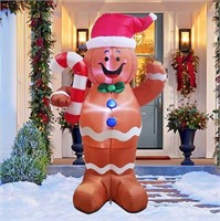 Joiedomi Christmas Gingerbread Inflatable Yard Dec