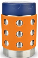(New) (4" L & 3.5" diameter) (orange) LunchBots