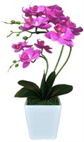 YSZL 15" Tall Artificial Silk Phalaenopsis Orchid