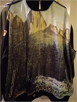 3XL - Like New ROCAWEAR Jacket with Mountain Image