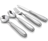 Weighted 7 oz Eating Utensils by Celley, 4pc