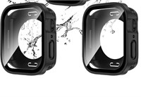 2 Pack 2 in 1 Waterproof Case for Apple watch