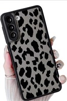 Samsung Galaxy S21 Black Leopard Case,