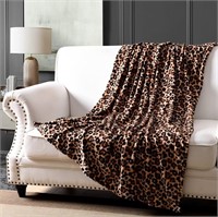 MarCielo Fleece Throw Blanket, 50 x 60 Inch Lap