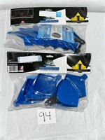 DETAIL GUARDZ Car Hose Guides (2 Four Packs Blue)
