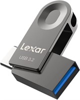 Lexar E32C 128GB Type-C USB Flash Drive, USB-A&USB
