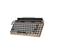 Retro Typewriter Keyboard Wireless, Mechanical Gam