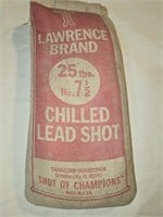 Lead shot (25 lbs)