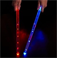 Rechargeable 15 Color Changing LED Light Up Drumst