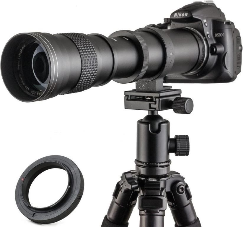 420-800mm F/8.3-16 Super Telephoto Lens Manual Foc
