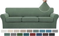 H.VERSAILTEX Sectional Couch Covers 4 Piece Sofa C