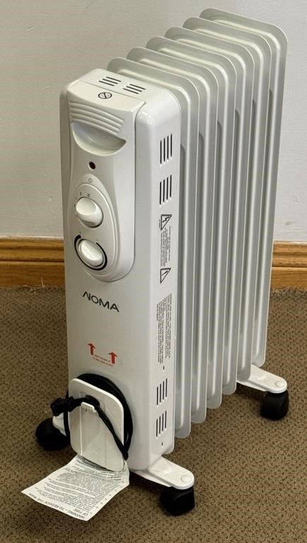 LIKE NEW NOMA BRAND PORTABLE ELECTRIC HEATER