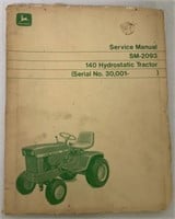 John Deere 140 Service Manual